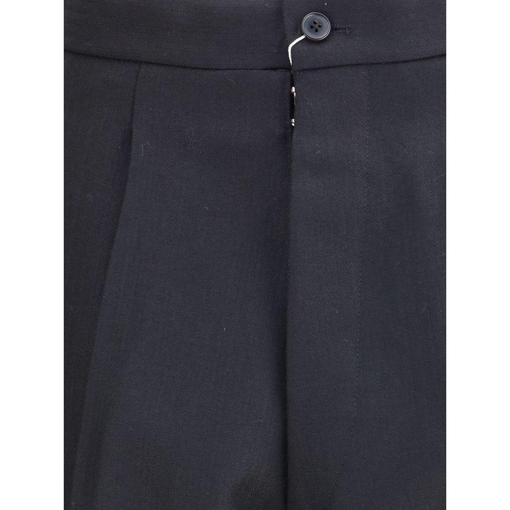 Margiela Wool pleated Pants MA-SI0KA0005S60307900-IT40 | M