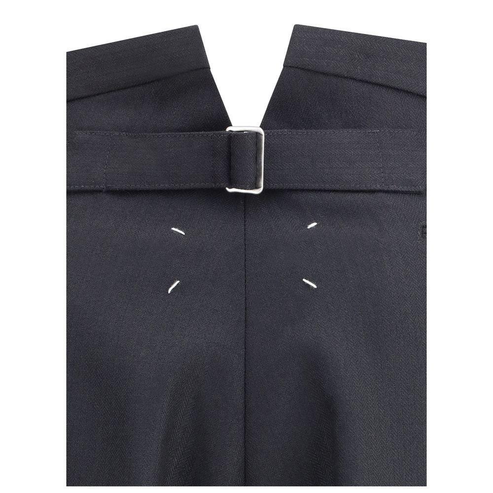 Margiela Wool pleated Pants MA-SI0KA0005S60307900-IT40 | M