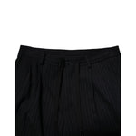 Dolce & Gabbana Black Stripes Viscose Skinny Dress Men Pants PAN76615-48