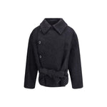 Lemaire Wool and alpaca short Jacket LE-CO1149LF504BK999-IT38 | S