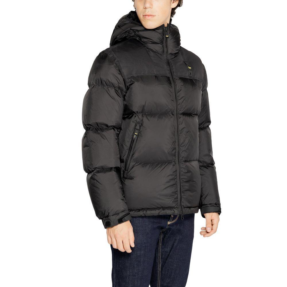 Blauer Black Polyamide Jackets & Coat BL-14721500009-IT46 | M