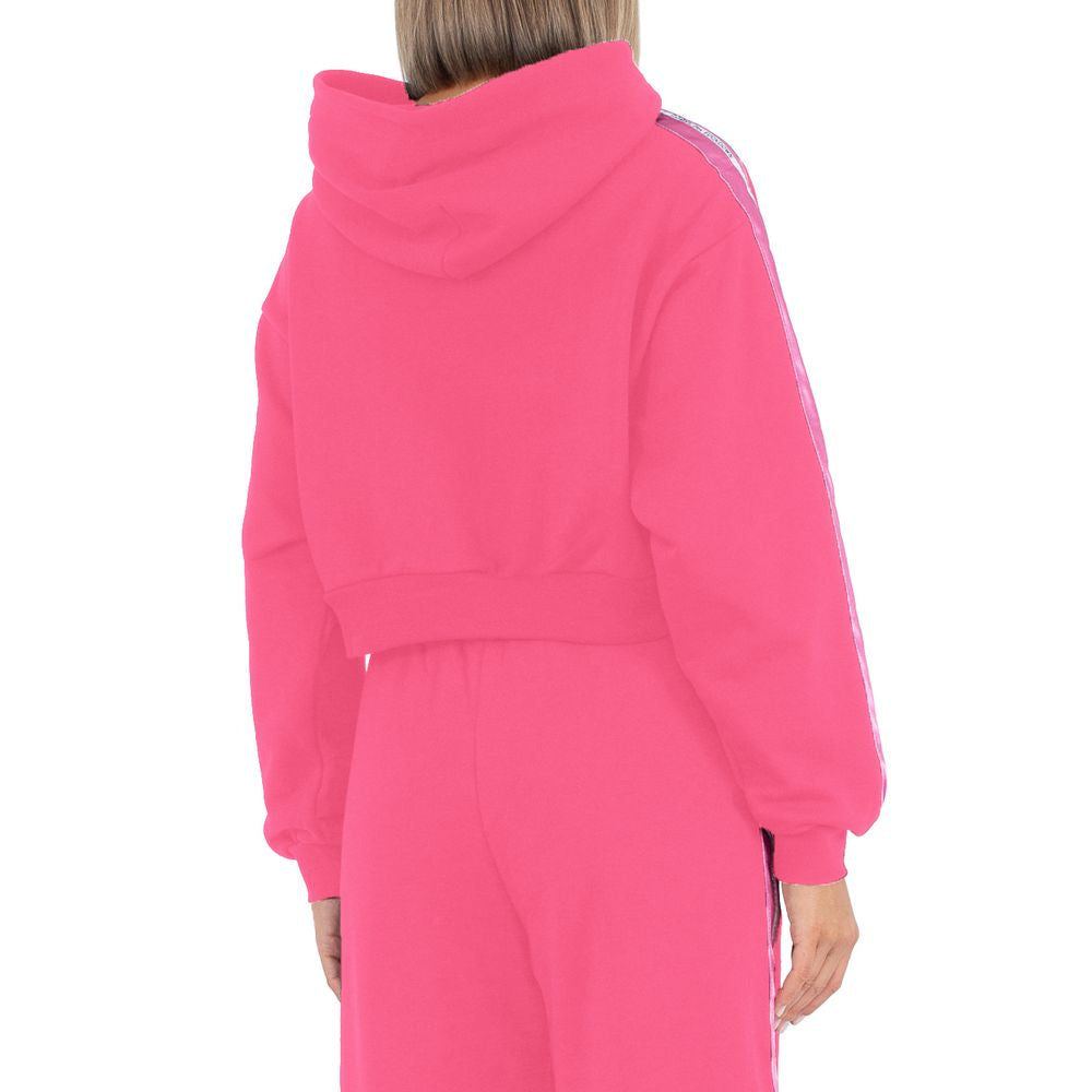 Comme Des Fuckdown Fuchsia Cotton Sweater CO-15818-S