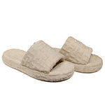 Hinnominate Beige Cotton Sandal HI-15731-EU38/US8