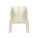 Rick Owens Tommy Sweater in Alpaca RI-RP02E4650KWP11-S