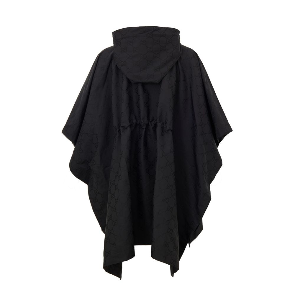 Gucci Black Polyester Trench Coat GU-9864676-S