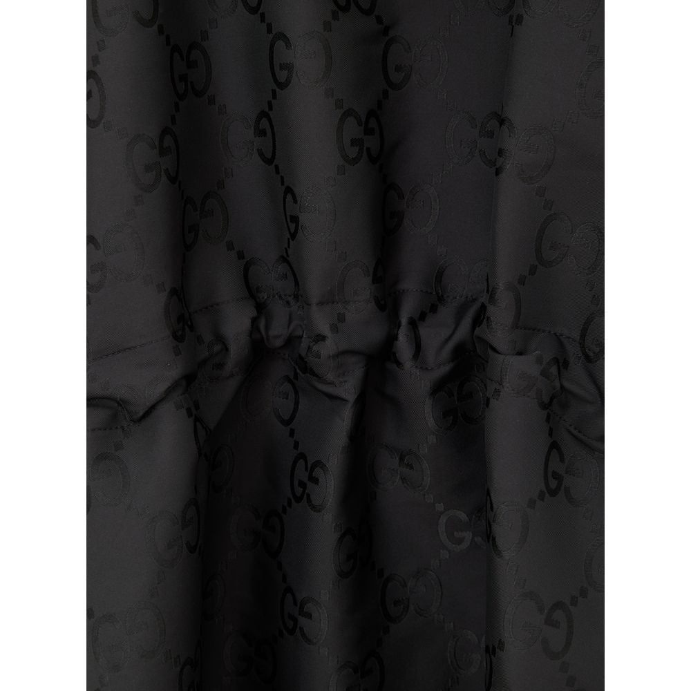 Gucci Black Polyester Trench Coat GU-9864676-S