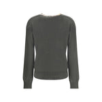 Burberry Wool Pullover with Check BU-8112170C1748-L