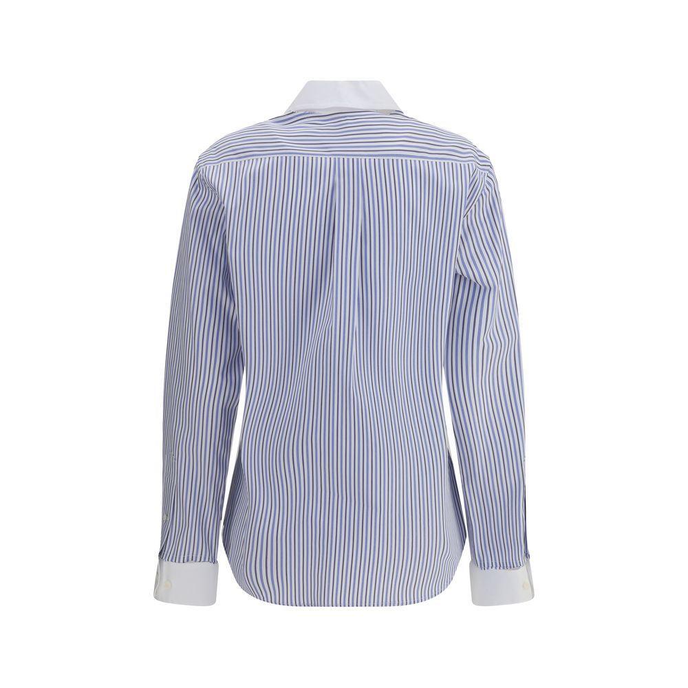 Miu Miu Striped Shirt MI-MK1972SOOO174TF0W3B-IT38 | S