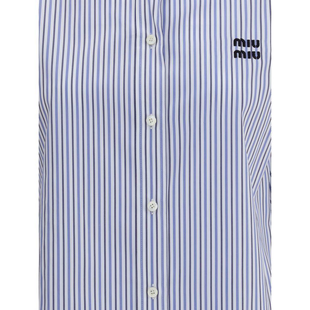Miu Miu Striped Shirt MI-MK1972SOOO174TF0W3B-IT38 | S