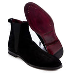 Dolce & Gabbana Black Calfskin Boot DO-13252-EU46/US13