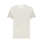 Tommy Hilfiger White Cotton Men T-Shirt