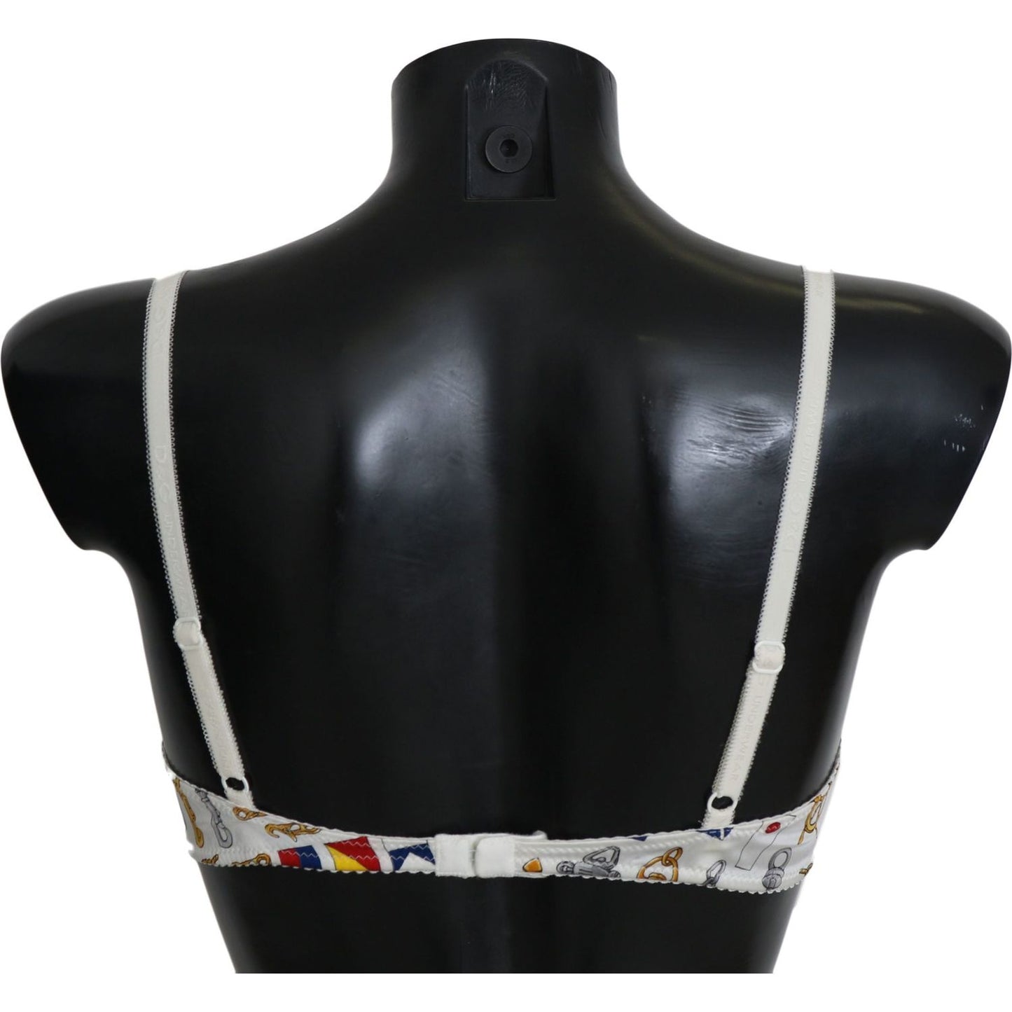 Dolce & Gabbana White Balconcino Sailor Print Underwear Bik269-S