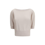 Extreme Cashmere Marianne Sweater EX-42212601TU01CHALK-ONE SIZE