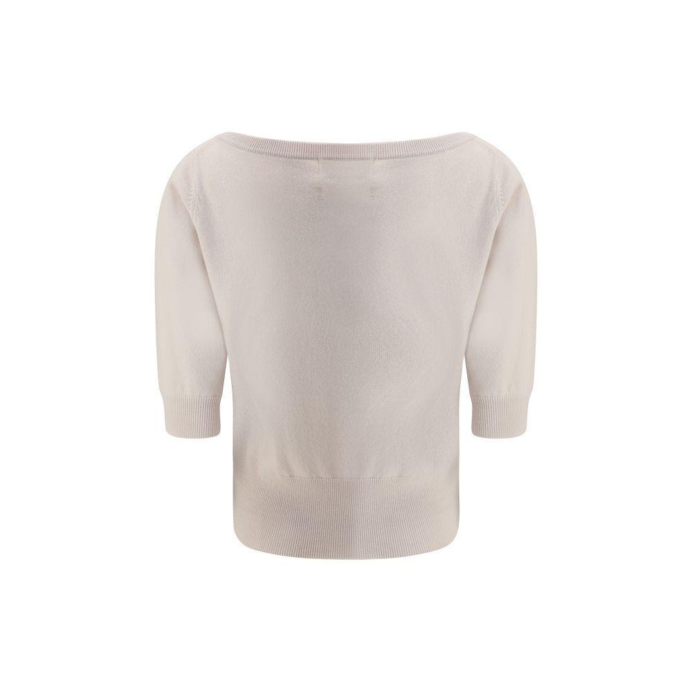 Extreme Cashmere Marianne Sweater EX-42212601TU01CHALK-ONE SIZE