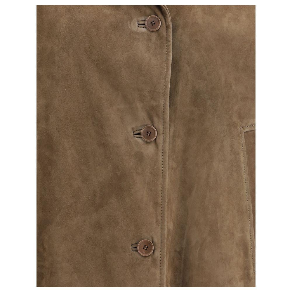 Salvatore Santoro Suede leather Jacket SA-49081DTERRA-IT40 | M