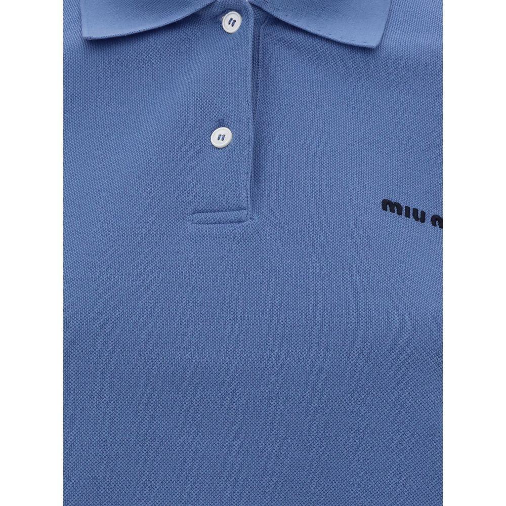 Miu Miu Polo crop Shirt MI-MJN547SOOO14RWF0237-M