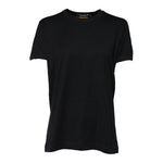 Dolce & Gabbana Black Cotton DG Print Short Sleeve Top T-shirt TSH90701-40