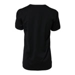 Dolce & Gabbana Black Cotton DG Print Short Sleeve Top T-shirt TSH90701-40