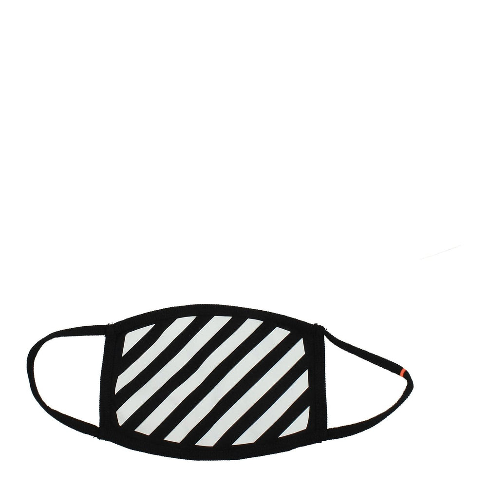Off-White Black Cotton Facemasks OF8547165962505BT