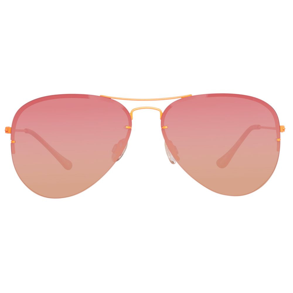 Benetton Orange Metal Sunglasses BEBE922S06AC