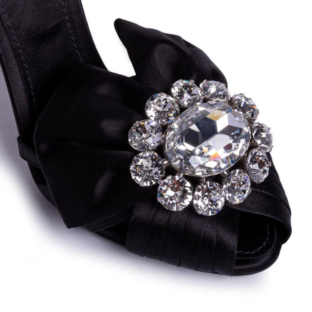 Dolce & Gabbana Black Goatskin Sandal DO-13926-EU36.5/US6.5