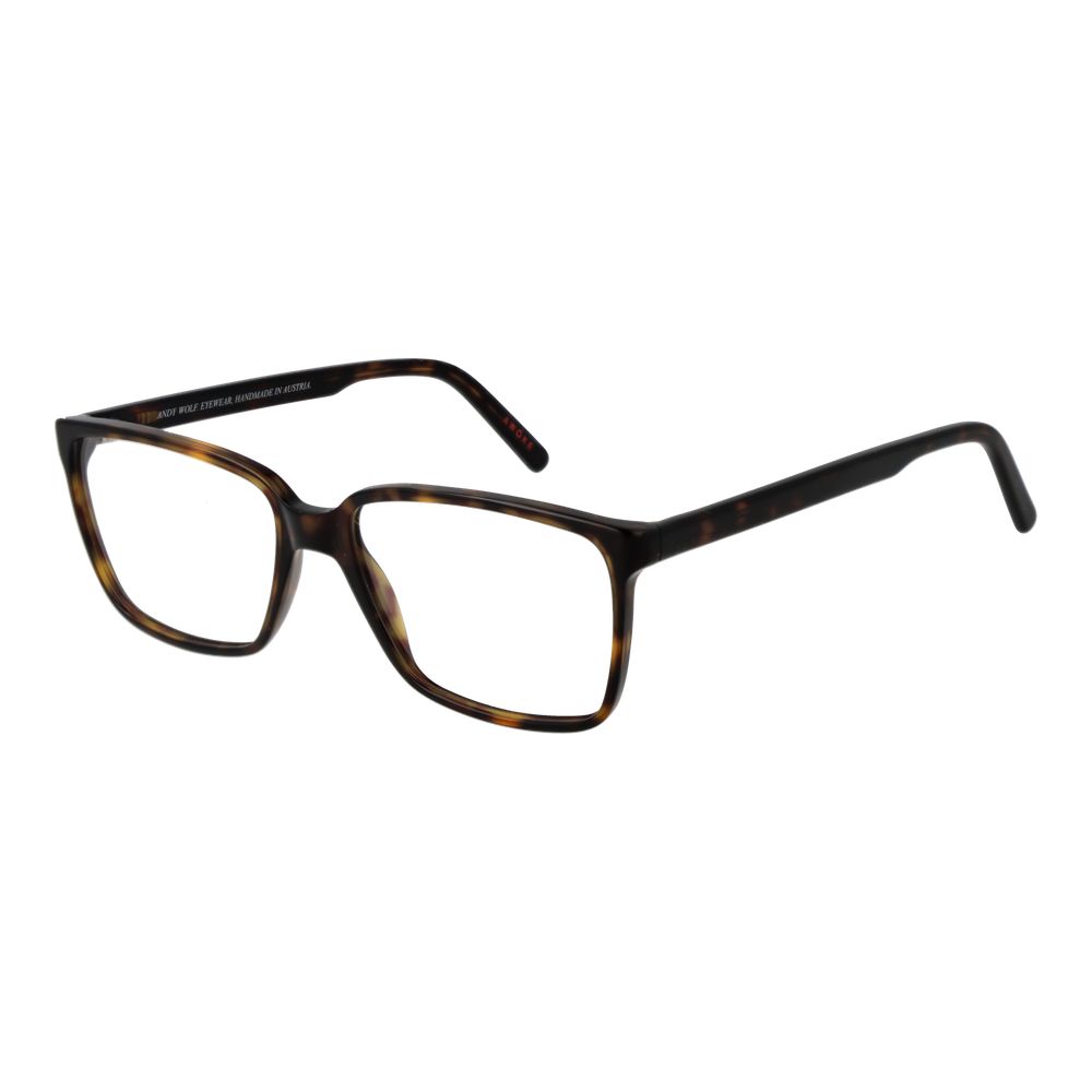 Andy Wolf Brown Unisex Glasses Frame