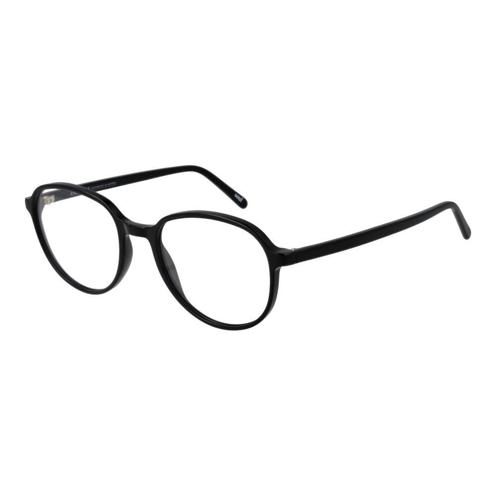 Andy Wolf Black Unisex Glasses Frame