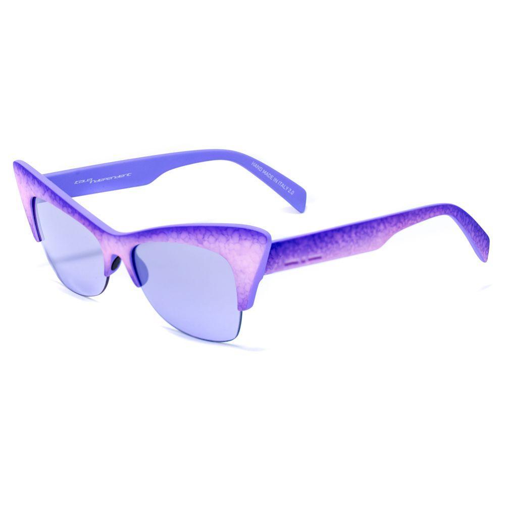 Italia Independent Purple Acetate Sunglasses