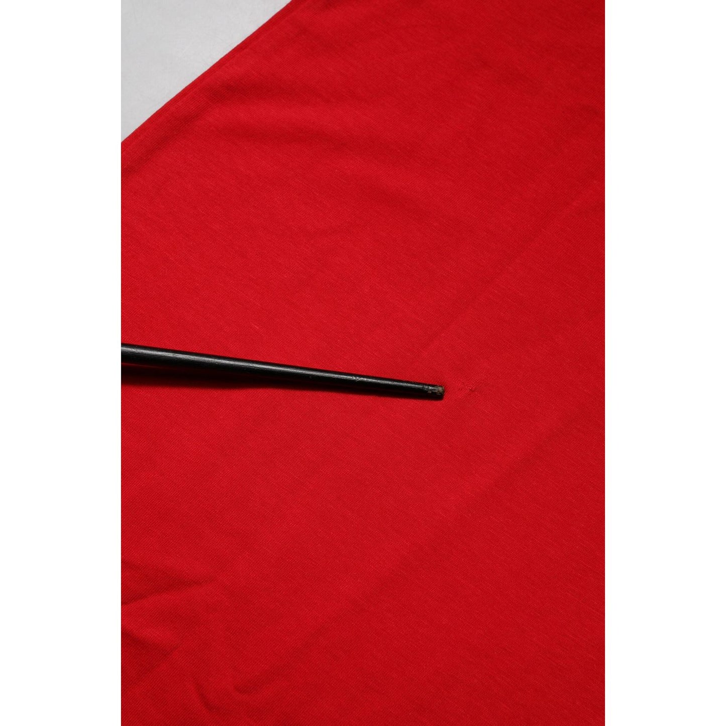 Dolce & Gabbana Red Cotton Crew Neck Short Sleeves T-shirt TSH90714-44