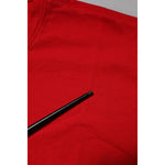 Dolce & Gabbana Red Cotton Crew Neck Short Sleeves T-shirt TSH90715-44