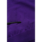 Dolce & Gabbana Purple Wool Knit V-neck Cardigan Sweater TSH90727-46