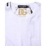 Dolce & Gabbana White Cotton Goodluck 2022 Crew Neck T-shirt TSH90680-42