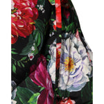 Dolce & Gabbana Multicolor Floral Hooded Puffer Coat Jacket JKT41499-52