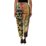 Dolce & Gabbana Multicolor High Waist Cargo Trouser Pants PAN76674-42