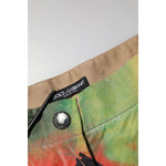 Dolce & Gabbana Multicolor High Waist Cargo Trouser Pants PAN76674-42