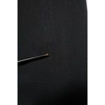 Dolce & Gabbana Black Acetate HighWaist Tapered Trouser Pants PAN76690-40