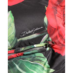 Dolce & Gabbana Multicolor Floral Puffer Coat Full Zip Jacket JKT41502-42