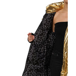 Dolce & Gabbana Gold Hooded Puffer Quilted Full Zip Jacket JKT41504-40