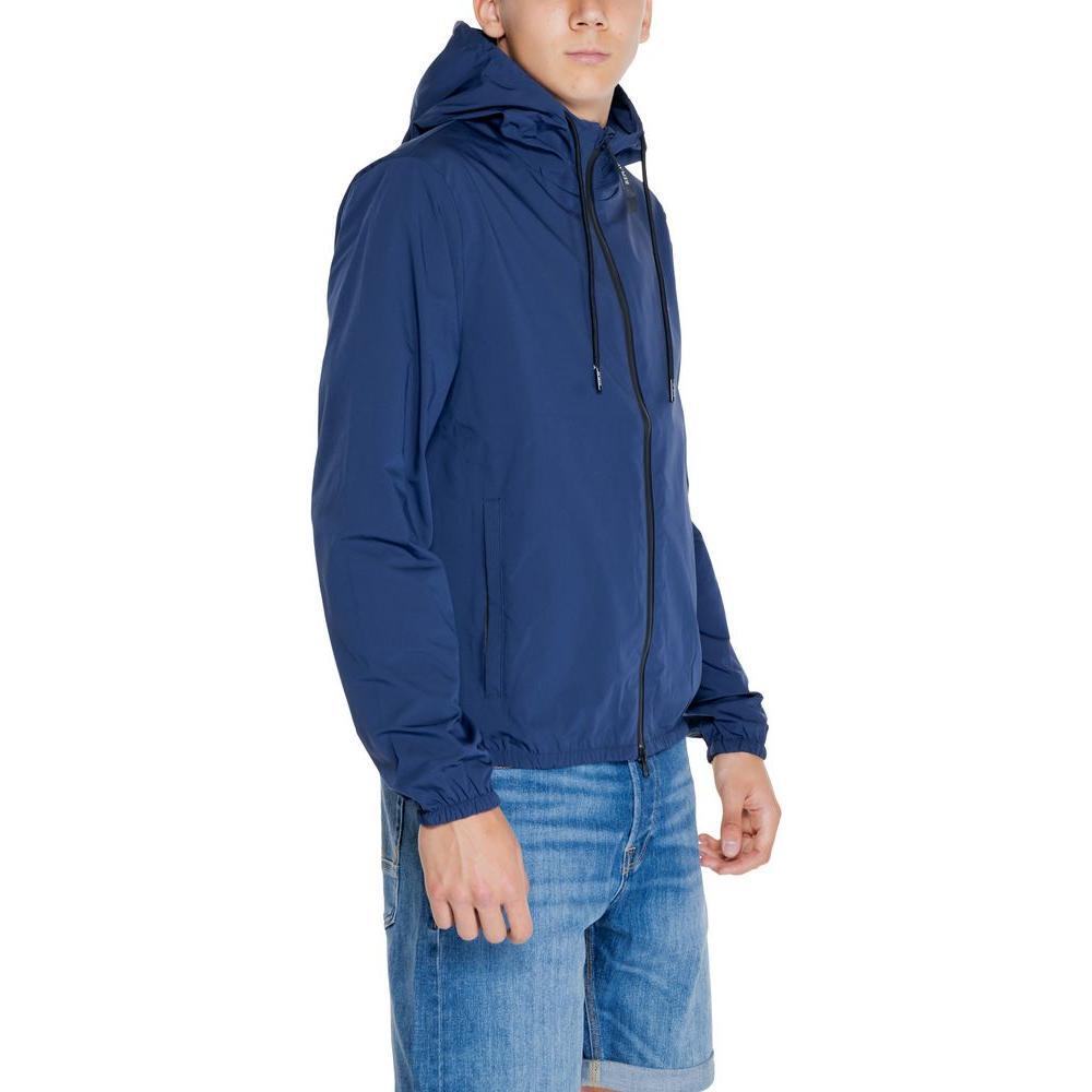 Replay Blue Polyamide Jackets & Coat RE-14825500582-IT48 | L