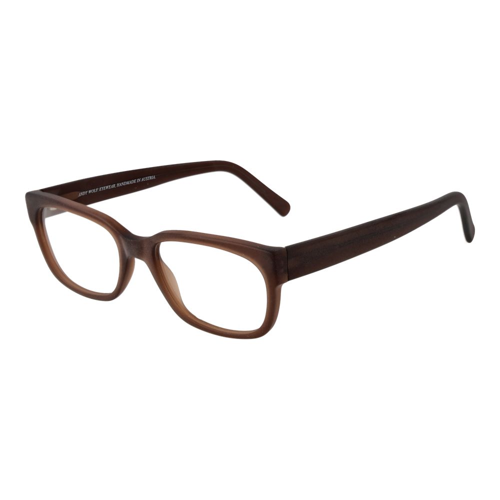Andy Wolf Brown Unisex Glasses Frame