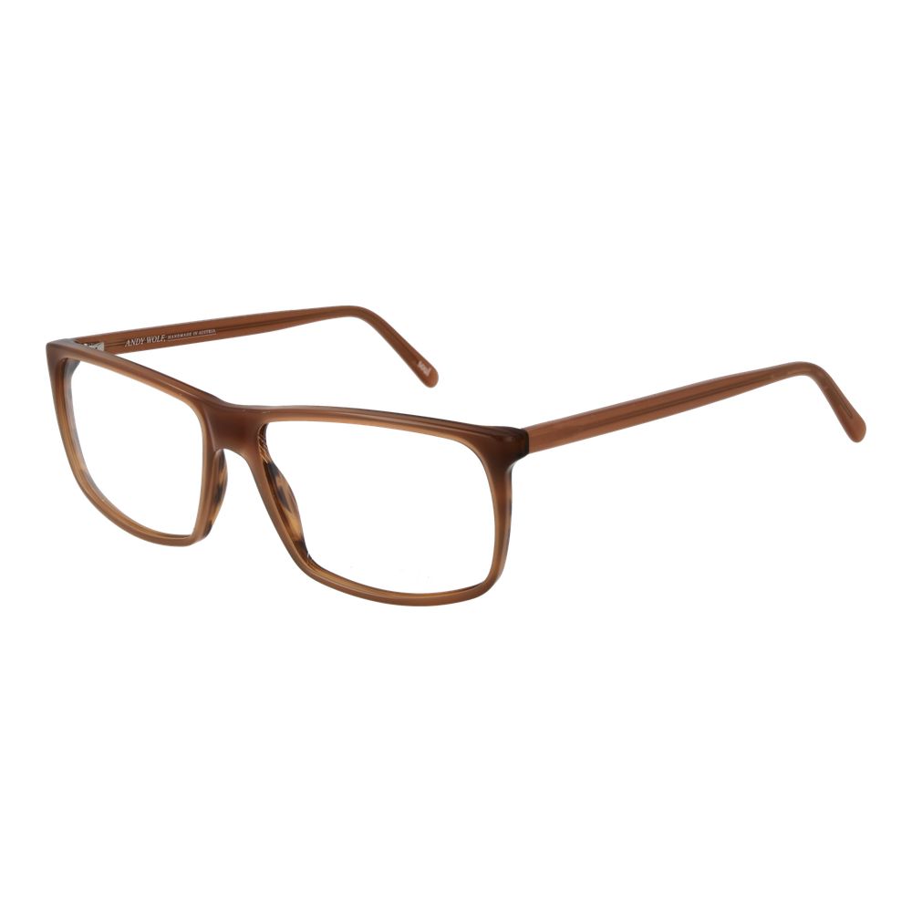 Andy Wolf Brown Unisex Glasses Frame