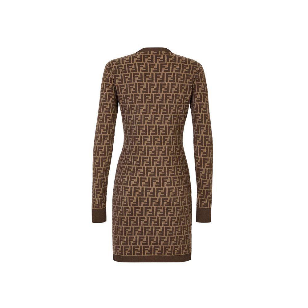 Fendi Cotton FF Dress FE-8776395161812-40