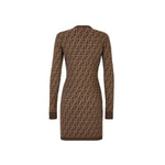 Fendi Cotton FF Dress FE-8776395161812-40