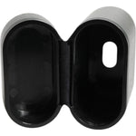 Dolce & Gabbana Black Leather Logo Print Flip Holder Men Airpods Case SMY11115