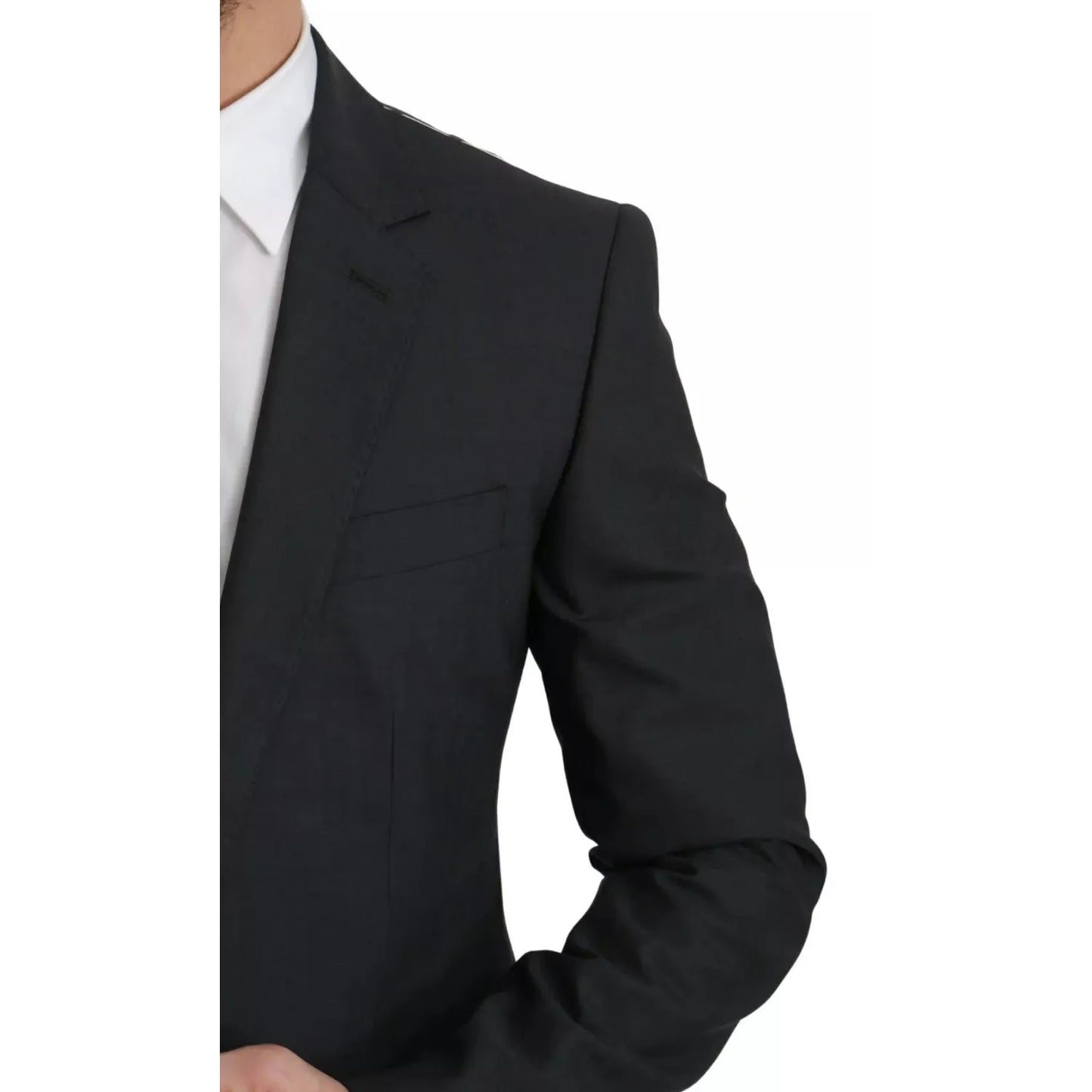 Dolce & Gabbana Slim Fit MARTINI Wool Gray Suit KOS1766-48