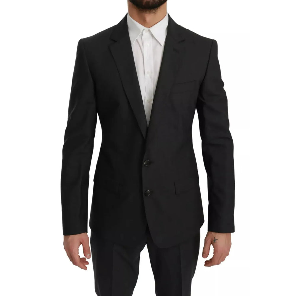 Dolce & Gabbana Slim Fit MARTINI Wool Gray Suit KOS1766-48