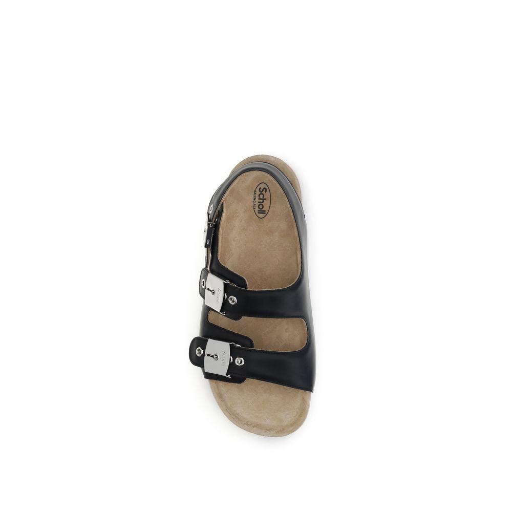 Balenciaga Scholl flat Sandals BA-840207WB2U11180-EU40/US7