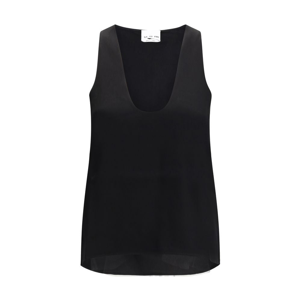 SA SU PHI Sleevless Top SA-W254000900-IT40 | M