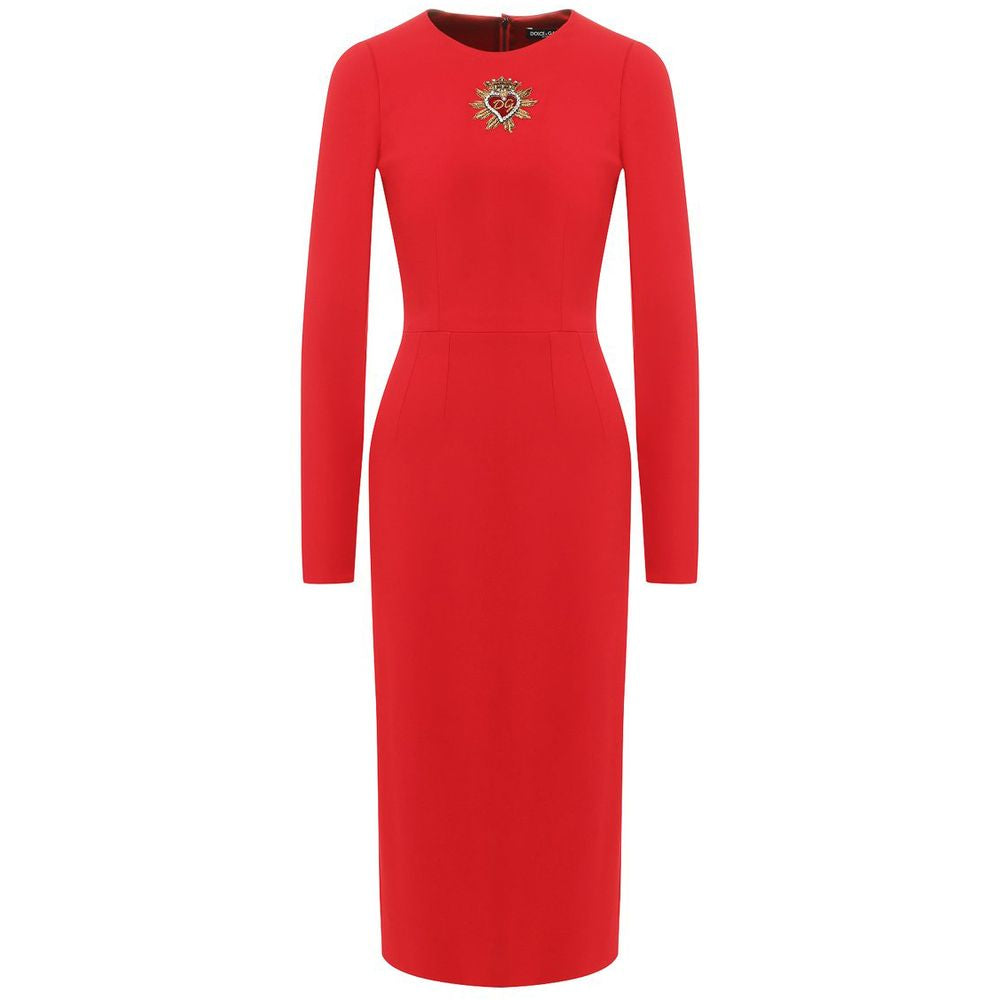 Dolce & Gabbana Red Viscose Dress DO-15966-IT40|S