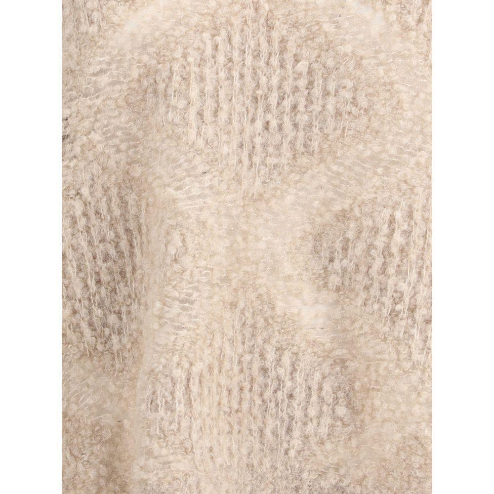 Giorgio Armani V-neck cashmere and alpaca blend Sweater GI-GW002142U1102-IT44 | L